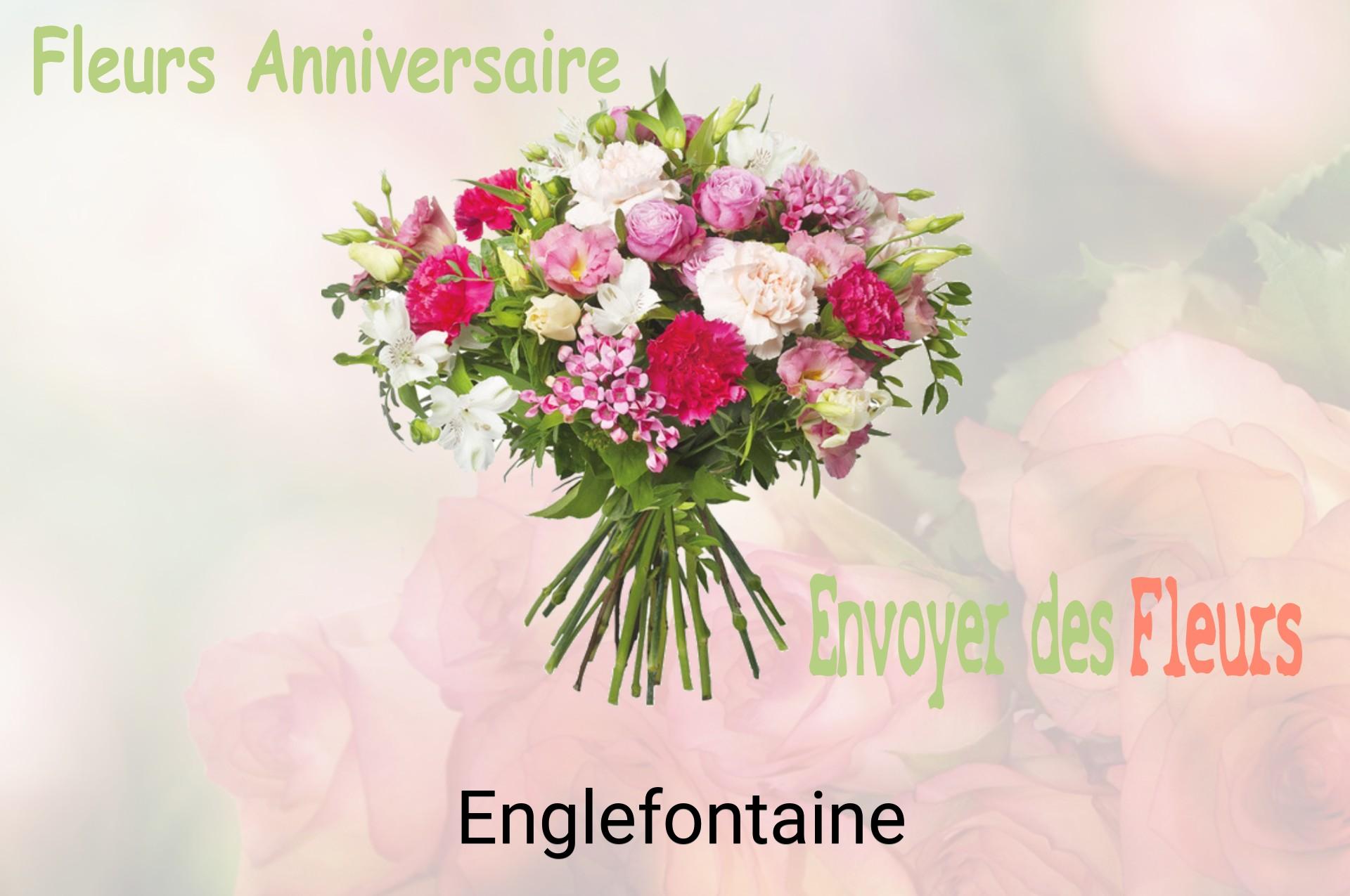 Bouquet de fleurs d’anniversaire livré à Englefontaine